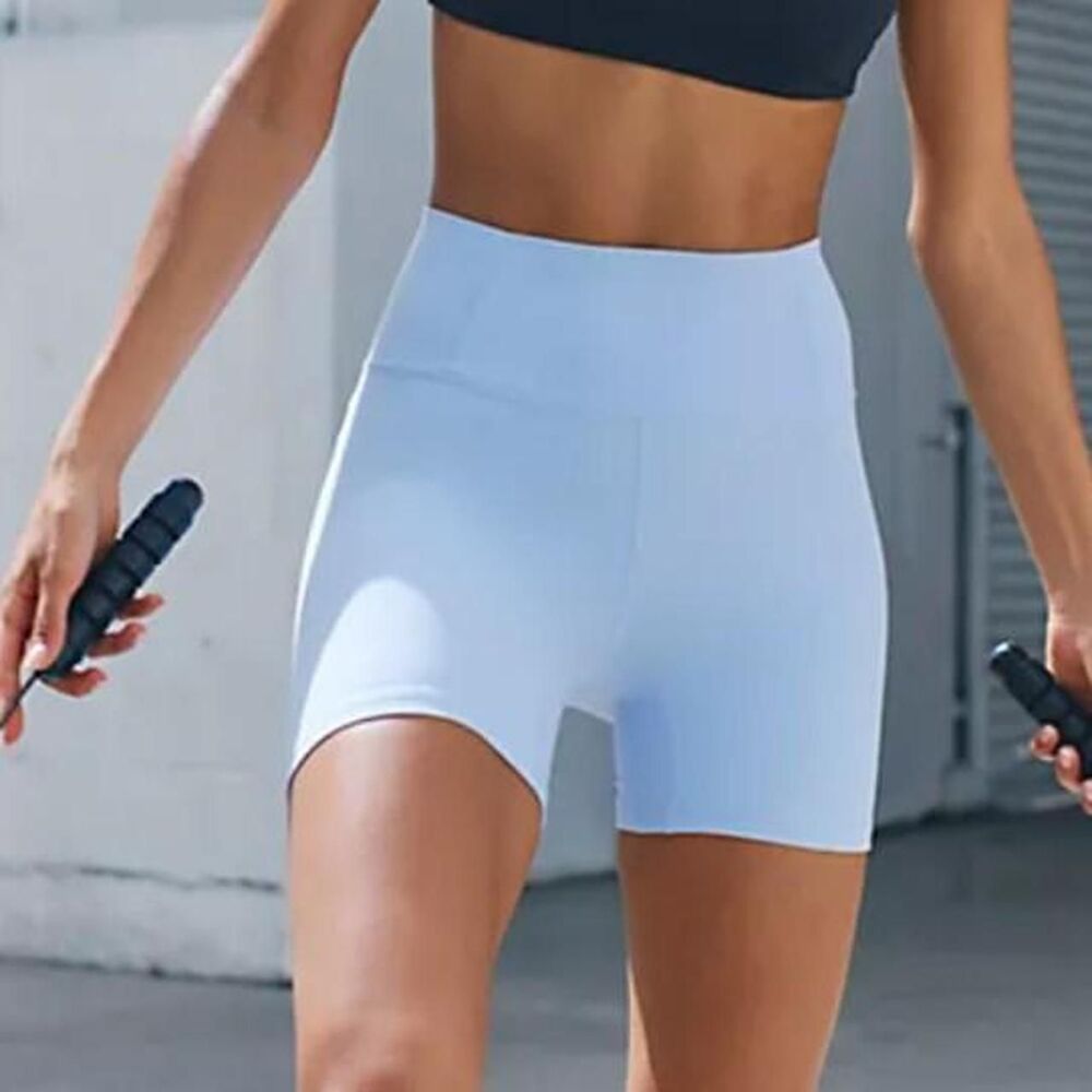 Free-people Women's White and Blue Shorts